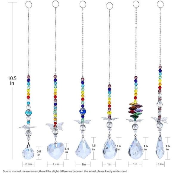 Pendentif Prisme Arc-en-Ciel Cobee - Attrape-Soleil Pour Fenêtre | Déco Intérieure Et Énergie Positive